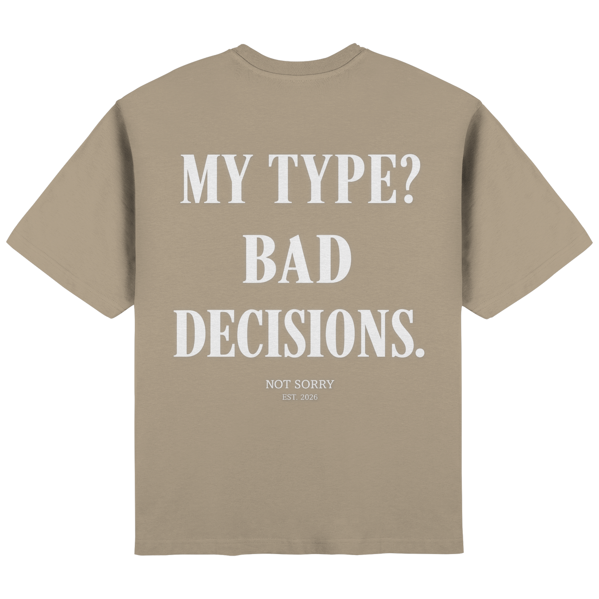 DISEÑO 1 - Streetwear Oversized T-Shirt